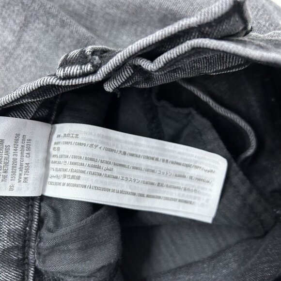 Abercrombie Fitch Ankle Straight Ultra High Rise Jeans Womens Size 28 Curve Love - Picture 4 of 9